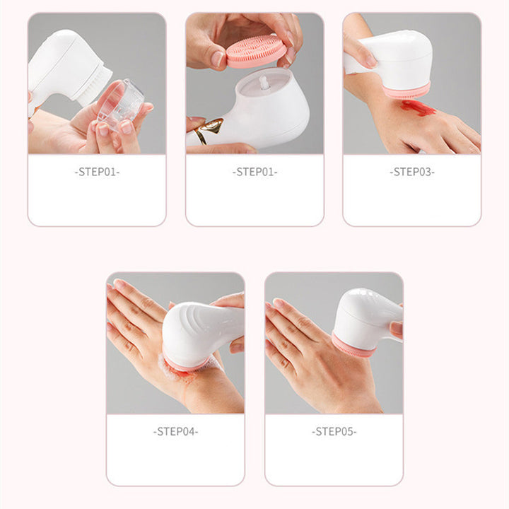 Electric Facial Cleanser Pore Cleaner Beauty Instrument - Harmonifa