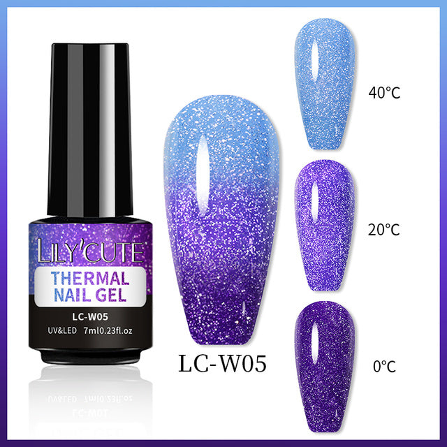 Thermal Gel Color Changing Nail Polish - Harmonifa