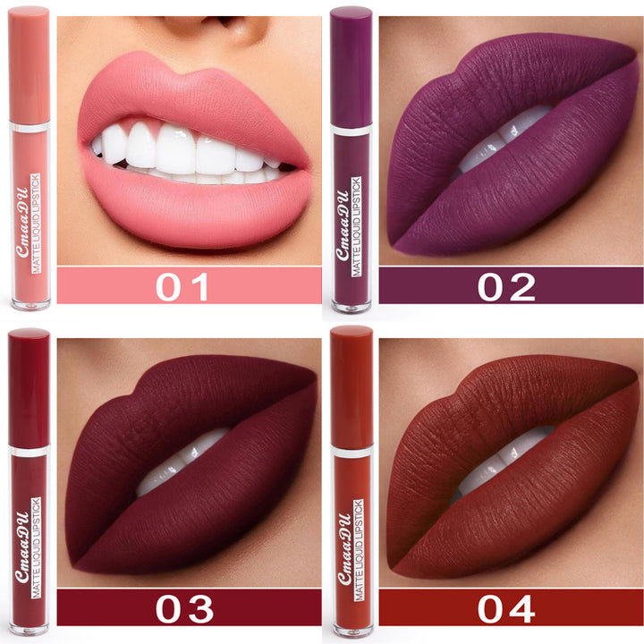 Women's Non-stick Cup Waterproof Matte Lipstick - Harmonifa