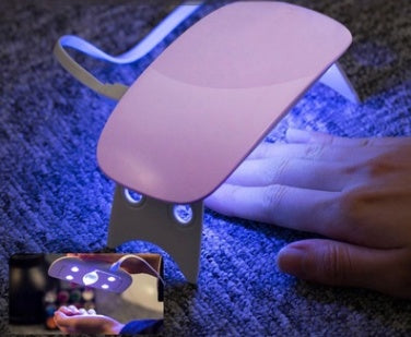 Light Therapy Machine USB Nail Light LED Portable 6W - Harmonifa