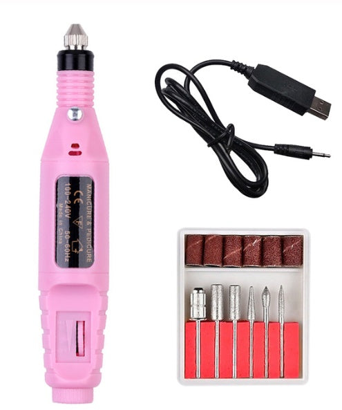 Electric Nail Polish Machine Pen Nail Art Tool - Harmonifa