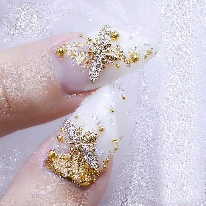 Diamond-studded bee DIY accessories - Harmonifa