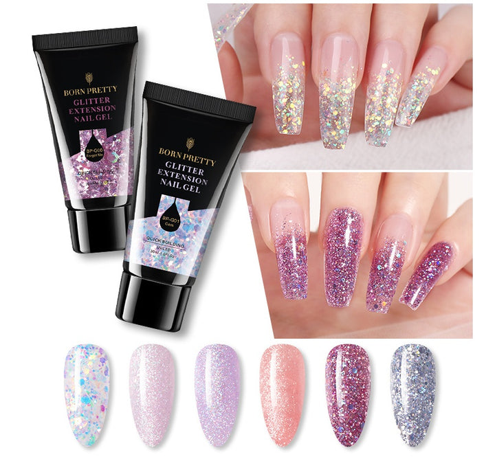 New 30ml Manicure Floral Extension For Extended Nail Gel To Extend Nail Gel quickly - Harmonifa