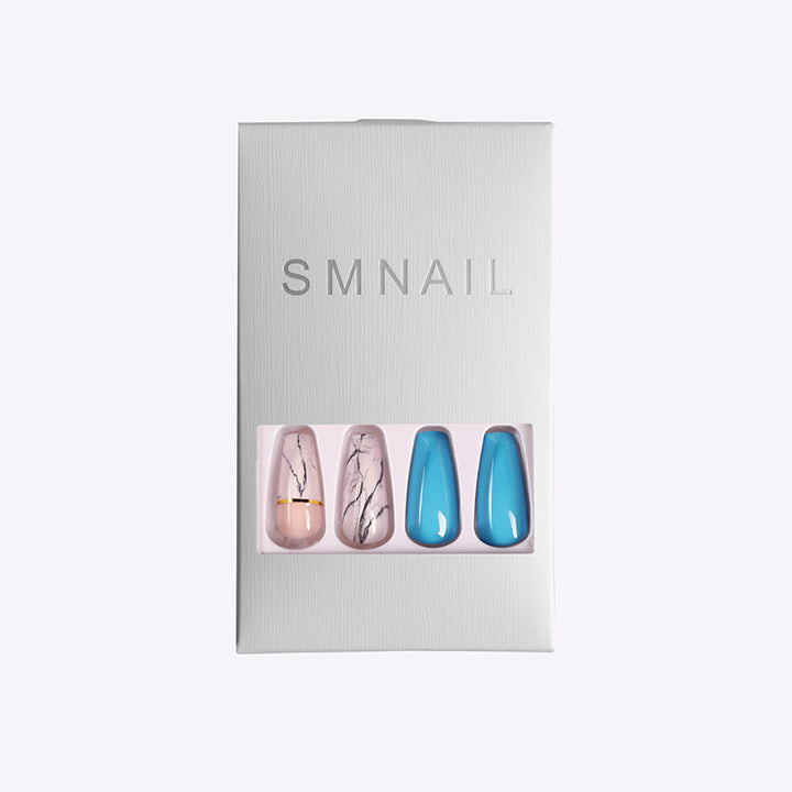 Ballet Coffin Fake Nails - Harmonifa