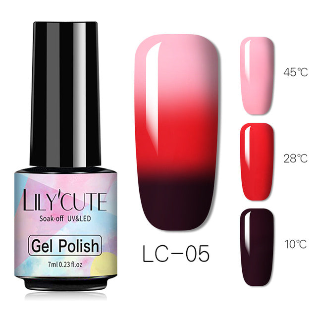 Thermal Gel Color Changing Nail Polish - Harmonifa