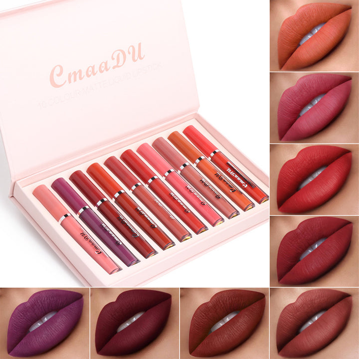 Women's Non-stick Cup Waterproof Matte Lipstick - Harmonifa