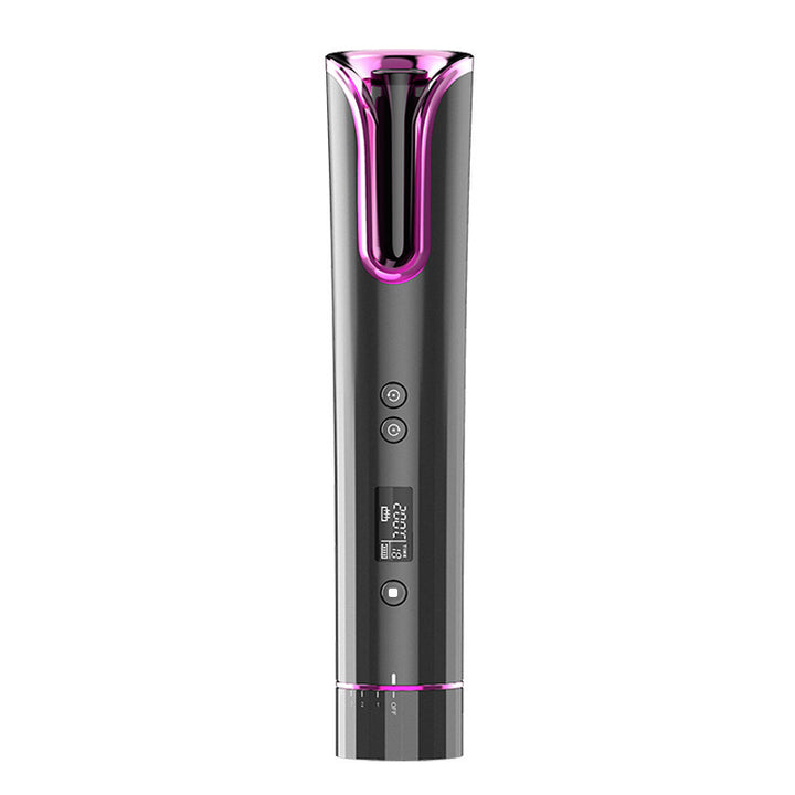 Automatic Hair Curler USB Cordless Wireless Auto Ceramic Curling Iron Hair Waver T Waves Iron Curling Wand Air Curler - Harmonifa