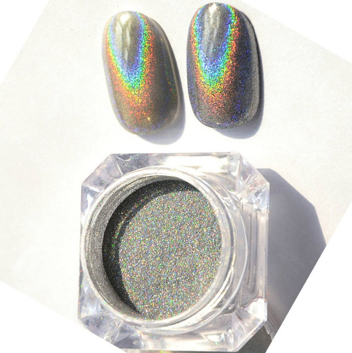 Nail Rainbow Powder Laser Mirror Powder - Harmonifa