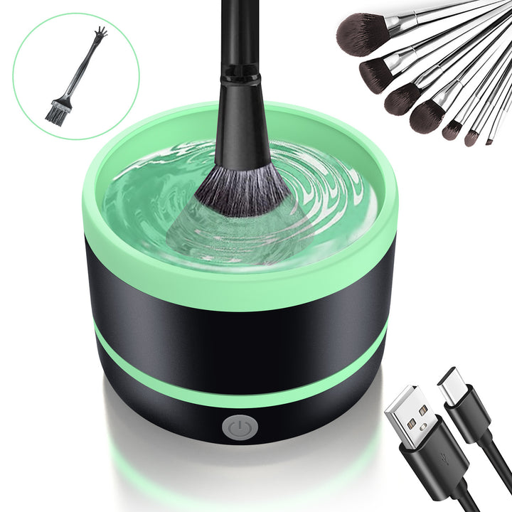 Electric Cosmetic Brush Cleaning Device with Type-C Connectivity - Harmonifa