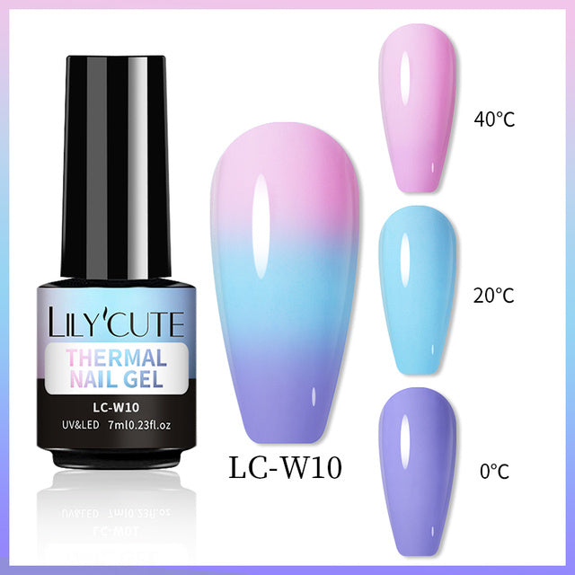 Thermal Gel Color Changing Nail Polish - Harmonifa