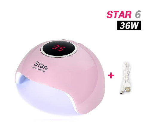 Nail Lamp Is Used For Nail Polish Dry Gel Ice Polishing Lamp - Harmonifa