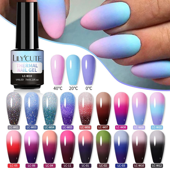 Thermal Gel Color Changing Nail Polish - Harmonifa