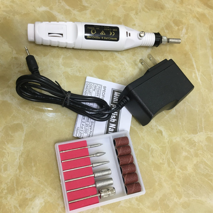 Electric Nail Polish Machine Pen Nail Art Tool - Harmonifa