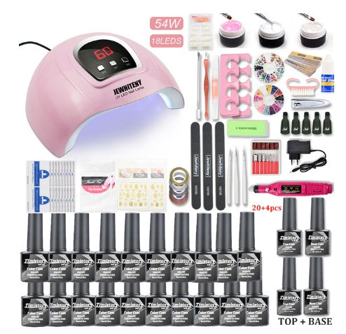 80W Nail Phototherapy Machine Set - Harmonifa