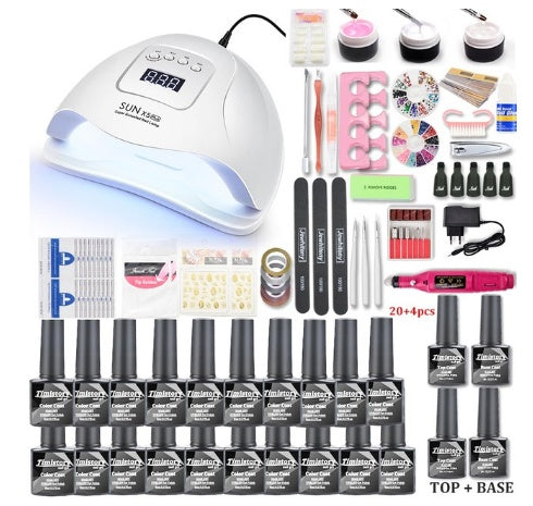 80W Nail Phototherapy Machine Set - Harmonifa