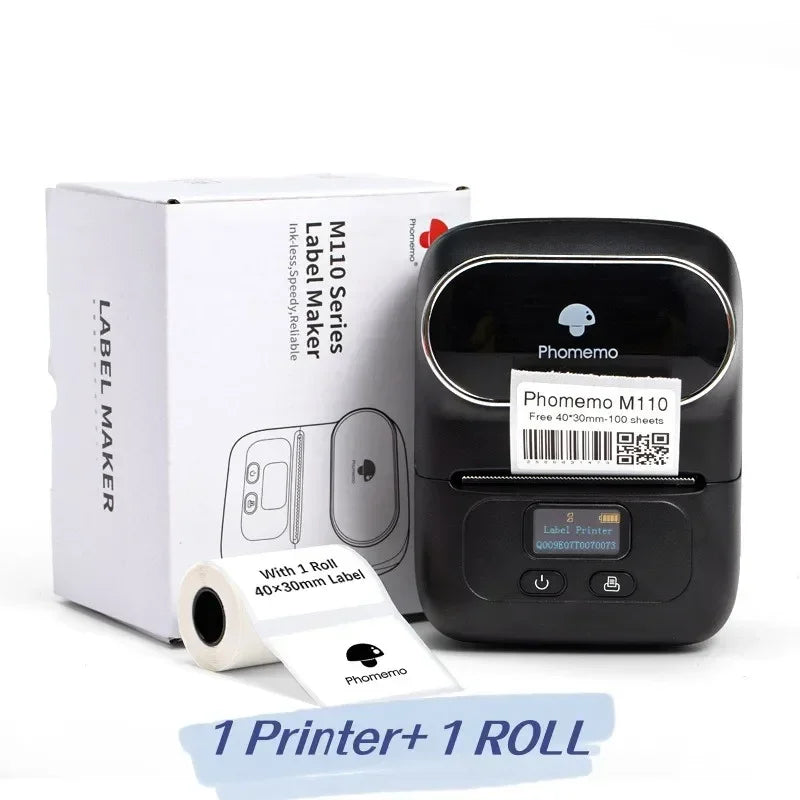 Phomemo M110 Phone Pocket Portable Wireless Mini Hand Sticker Printer –  Harmonifa