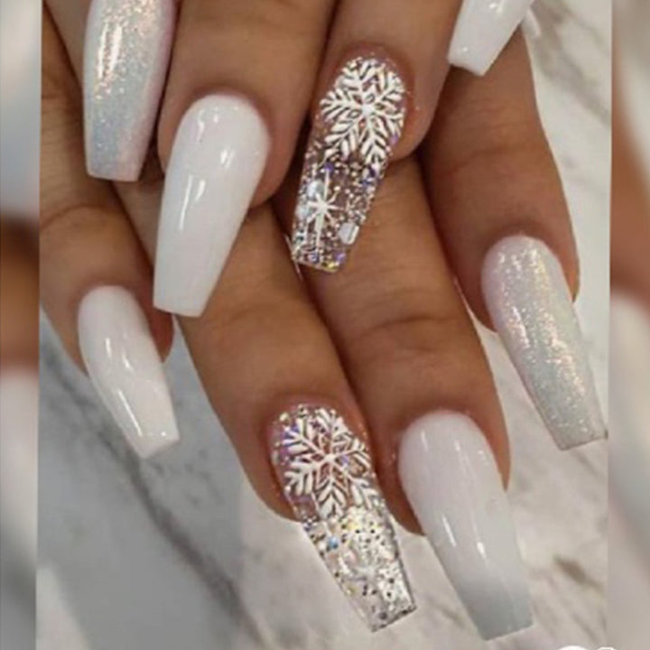 Ice Glitter Short Ballet Foreign Trade Section Wears Nail Art - Harmonifa