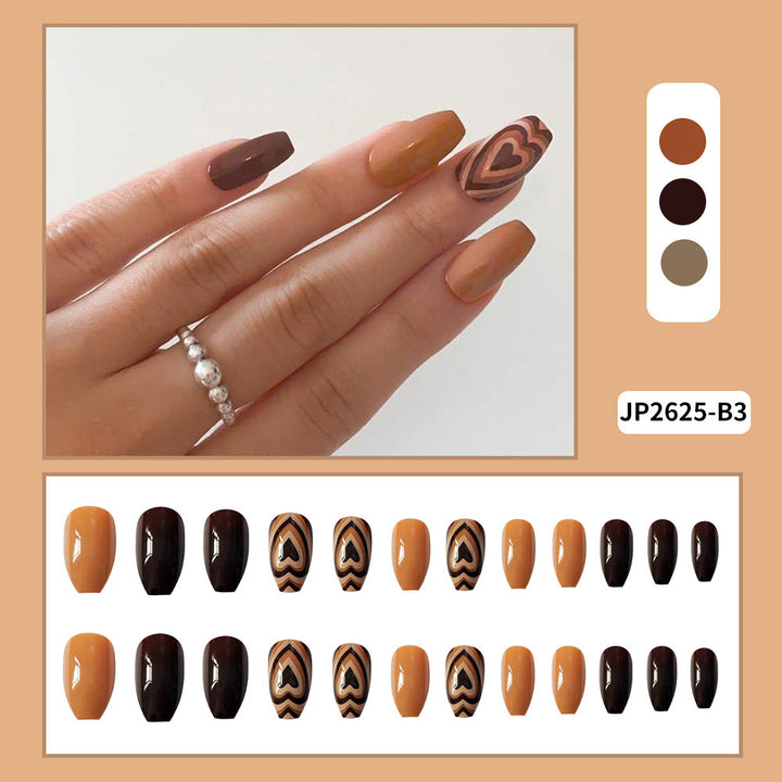 Women's Fashion Removable Wearable Fake Nails - Harmonifa