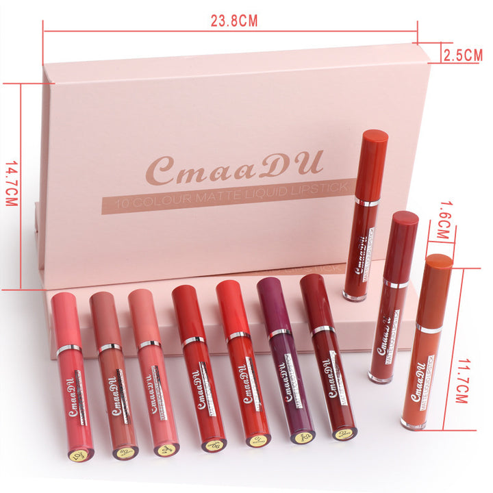 Women's Non-stick Cup Waterproof Matte Lipstick - Harmonifa